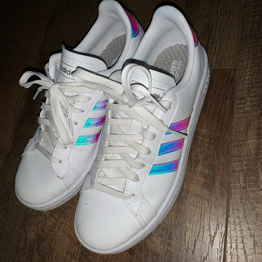 White adidas